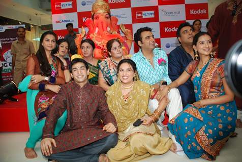 Basera Team Celebrate Ganesh Festival at Oberoi Mall, in Mumbai