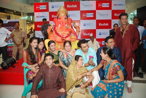 Basera Team Celebrate Ganesh Festival at Oberoi Mall, in Mumbai