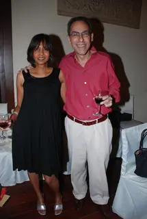 Guest at "Raffles Fashion Show"