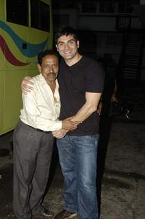 Arbaaz Khan AD shoot