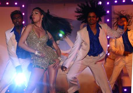 Raima Sen during the dance performance at the launch of ''''P & G clinics'''' in Delhi on Teusday