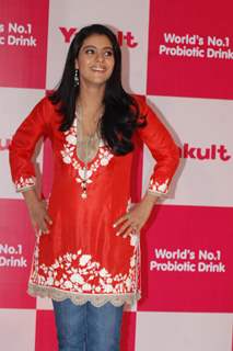 Kajol promotes Japanese drink &quot;Yakult&quot;