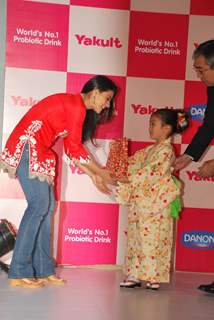 Kajol promotes Japanese drink &quot;Yakult&quot;