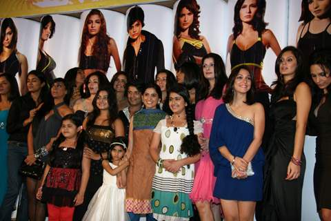 Participants at the red carpet event of reality show &quot;Khatron Ke Khiladi&quot; on TV channel Colors at IMAX Wadala