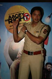 Shreyas Talpade at the &quot;Aagey Se Right Promotional Event&quot; at Oberoi Mall