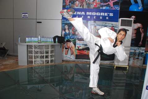 Isha Koppikar at &quot;Martial Arts&quot; with Leena Mogre