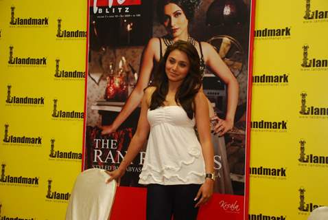 Rani Mukherjee &quot;Launches Latest Issue of Hil Blitz&quot;