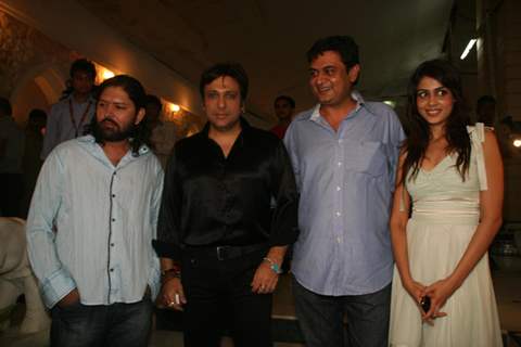 Bollywood actors Govinda and Genelia D''Souza at the success bash of ''''Life Partner&quot;