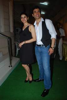 Bollywood actors Prachi Desai and Tushar kapoor at the success bash of ''''Life Partner&quot;