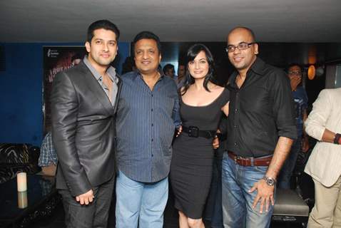 Dia Mirza and Aaftab Shivdasani at &quot;Acid Factory Bash&quot; (Photo : IANS)