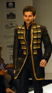 Nil Nitin Mukesh display design of Narendra Kumar at Kolkata Fashion Week on Sunday 13th Sep 09