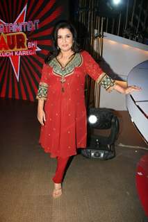 Farah Khan at Entertainment Ke Liye Kuch Bhi Karega sets