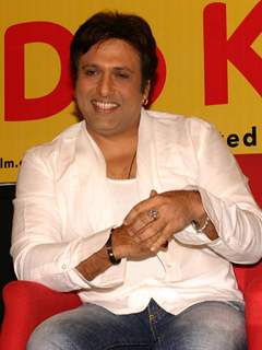 Govinda at a press meet for the film &quot;Do Knot Disturb&quot; in New Delhi on Tuesday 15 Sep 09