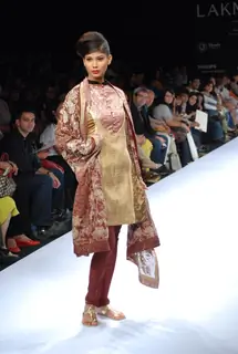 Models on the ramp of Shyamal and Bhumika and Vivek Karunakaran presented diverse fashion trends for Spring/Summer 2010 at Lakme Fashion Week