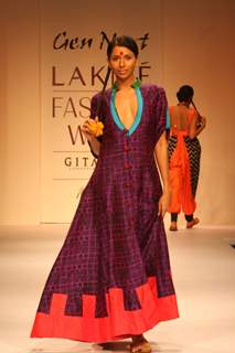 Gen Next Fashion Star Masaba revealed fabulous collections at Lakme Fashin Week for Spring/Summer 2010