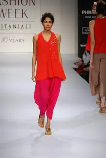 Models at the ramp of Nikasha presented diverse fashion stories at Lakme Fashion Week spring/summer 2010