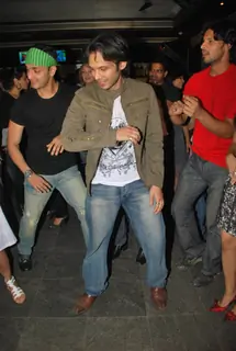 Guest at Fastforward film bash at Vie Lounge