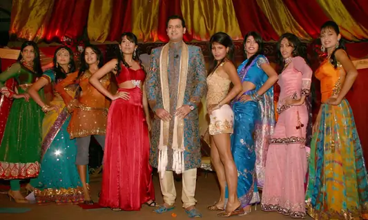 Rahul Mahajan at the launch of NDTV imagine''s Swayamvar-Season-2, ''''Rahul Dulhaniya Le Jayega'''',in New Delhi on Tuesday