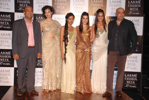 Tarun Tahiliani show at the Lakme Fashion Week Spring/Summer 2010 Day 5, in Mumbai