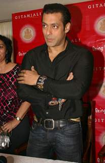 Bollywood Aactor Salman Khan at the launch of &quot;Being Human&quot; Gold Coins in New DelhiI on Wednesday 23 Sep 2009