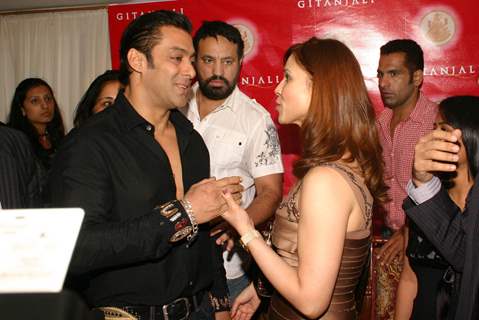 Bollywood Aactor Salman Khan at the launch of &quot;Being Human&quot; Gold Coins in New DelhiI on Wednesday 23 Sep 2009