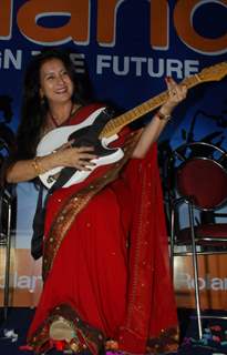 Poonam Dhilon at the inauguration of Durga puja at North Kolkata on Thursday 24th Sept 09