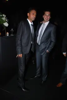 Irfan Khan and Dino Morea at GQ Man of the Year Award Function