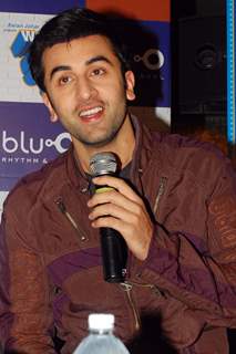 Actor Ranbir Kapoor during the press conference of film &quot;Wake Up Sid&quot; at PVR Ambience Mall Gurgaon on 29 Sep 09