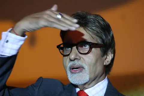 Amitabh Bachchan promotes ''Dabur'' at JW Marriott in Mumbai