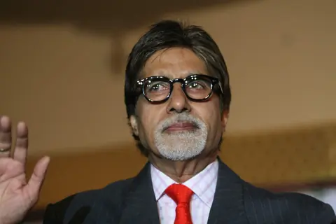 Amitabh Bachchan promotes ''Dabur'' at JW Marriott in Mumbai