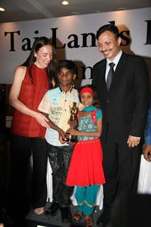 Smile Pinki film press meet at Taj land''s End in Mumbai