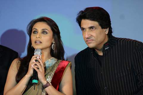 Rani Mukherjee and Shiamak Davar at Dance Premier League (DPL) Launch at JW Marriott