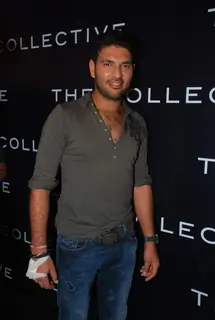 Yuvraj Singh at The Collective Show at Palladium in Mumbai