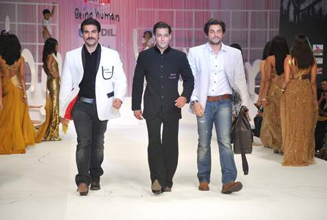 Salman Khan''s Being Human show at HDIL India Couture Week on Day 2