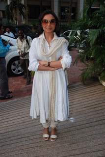 Rani Mukherjee during the convocation ceremony of Roshan Taneja Foundation for Performing Arts (RTFPA) in Mumbai on Thursday,15 October 2009