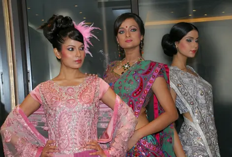 Renowaned fashion designer Jaya Rathore present a preview of her Bridal Collection before she participates in the Wills Lifestyle India Fashion Week, Spring-Summer 2010 in Delhi and in Kolkata on 20th oct 09