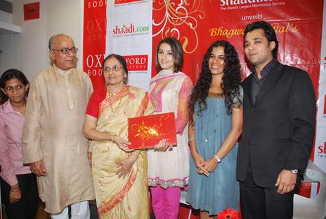 Aarti Chhabria at the launch of Bhagwati Mittal''s book ''Vivah:The Celebration'' to mark the 13th anniversary of Shaadicom in Mumbai on Wednesday, 21 October 2009