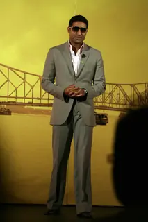 Actor and Brand Ambassador of ''Idea'' cellular Abhishek Bachchan at the launch ceremony of IDEA cellular service in Kolkata and part of West Bengal on Tuesday