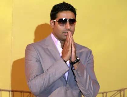 Actor and Brand Ambassador of ''Idea'' cellular Abhishek Bachchan at the launch ceremony of IDEA cellular service in Kolkata and part of West Bengal on Tuesday