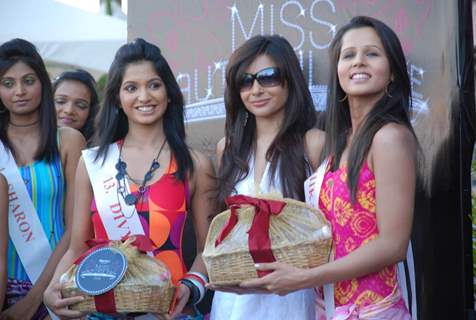 Contestants at Fair One Miss Mumbai Swim Suit Round at Royal Palm