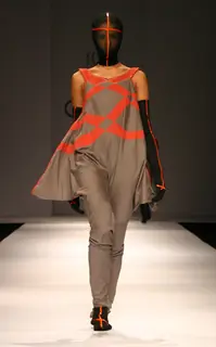 Designer Abhishek Dutta''s creation at the Wills Lifestyle India Fashion week in New Delhi on Tuesday 28 Oct 2009