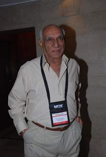 Yash Chopra at Cinema scapes conference at Leela, Andheri, Mumbai on Wednesday
