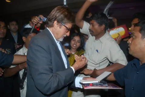 Amitabh Bachchan met the Aladin-Godrej Contest winners at a gala event held in Mumbai