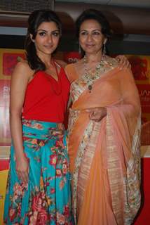 Soha Ali Khan and Sharmila Tagore at MAMI Festival, Fun Republic in Mumbai on Friday Night