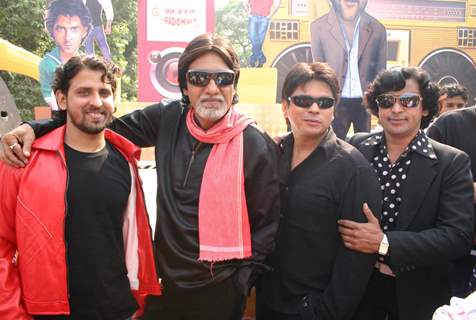 Look-Like bollywood actors at the Airtel Delhi Half Marathon, in New Delhi on Sunday ( Photo: IANS)