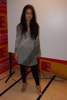 Bollywood actress Raima Sen at MAMI Fesitval at Fun Cinema in Mumbai