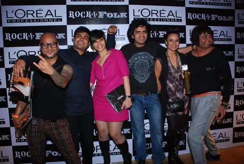 Models at the launch of the Loreal Autumn Winter Color Collection in Grand Hyatt