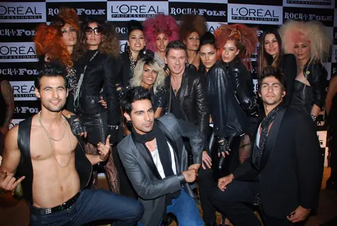 Models at the launch of the Loreal Autumn Winter Color Collection in Grand Hyatt