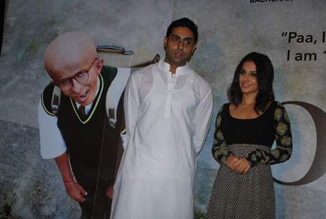Abhishek Bachchan and Vidya Balan unveiled the first look of movie