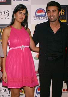 Bollywood actress Katrina Kaif and actor Ranbir Kapoor at the Ambience mall in Gurgaon for promotion their film '''' Ajab Prem Ki Ghazab Kahani'''' on Thursday New Delhi 05 Nov 2009